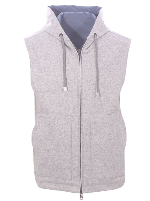 gilet reversibile in tecno cashmere e nylon GENT'L MILANO | RICK01-08
